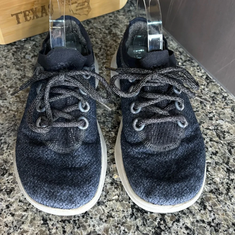 allbirds Wool Dasher Mizzles Women’s Sneakers Navy Size 8 1/2